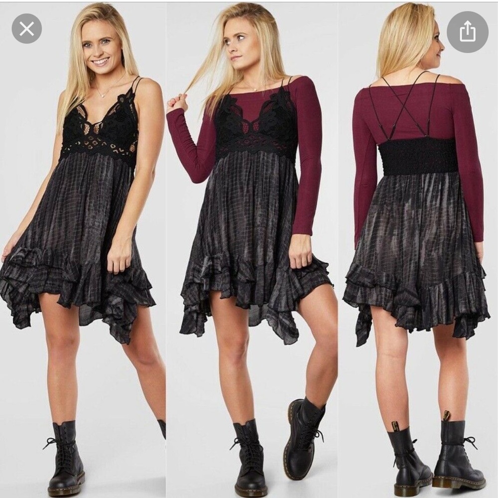 NWT free people tie dye dress 🖤